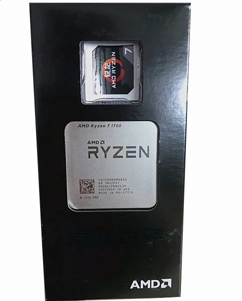 

AMD Ryzen 7 1700 R7 1700 3.0 GHz Eight-Core CPU Processor Socket AM4