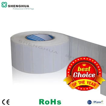 

1000pcs/roll Assets management printable library label uhf rfid tags EPC C1 GEN2 uhf 860-960mhz