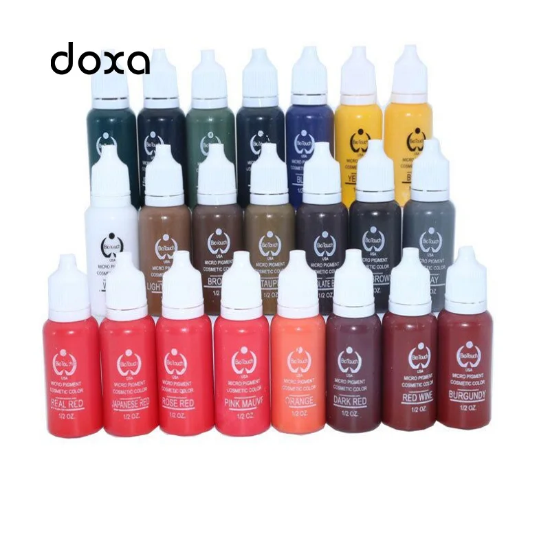 

Embroidery eyebrow lip line eye liner 15ml single bottle makeup.