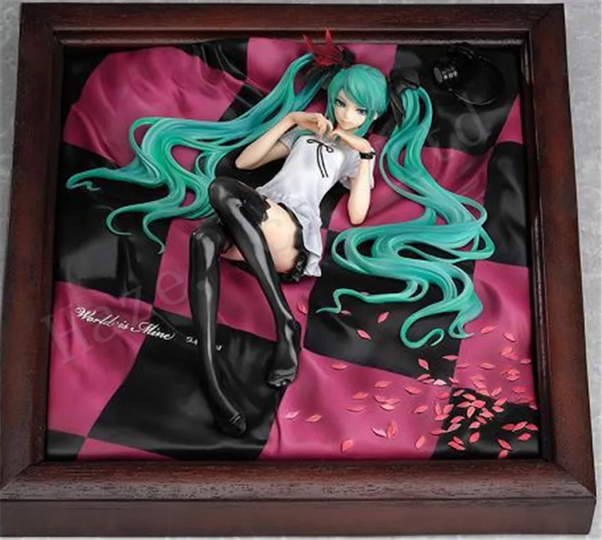 

Hatsune Miku World is Mine Supercell Brown Frame 1/8 New Box Complete Figure