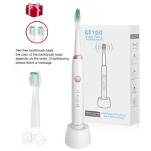 Sarmocare электрическая зубная щетка M100 IPX7 Водонепроницаемый Класс аккумуляторная батарея для путешествия, портативный ультразвуковая зубная щетка