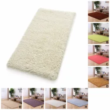 Виды прямоугольных ковров, мягкий плотный Пушистый Коврик для гостиной, противоскользящий напольный коврик для йоги, спальни, столовой, коврик для фитнеса