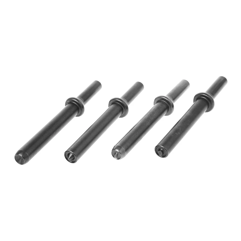 4Pcs Air Hammer Anvils 45 Steel Coupped Bit For Pneumatic Bits Power Tool Set huismerk kopen in de aanbieding