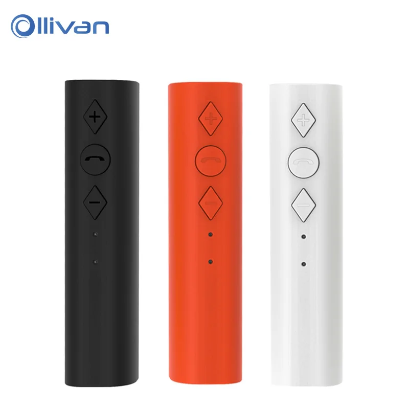 

Ollivan Clip-on Wireless Adapter Bluetooth 4.2 Receiver 3.5mm Jack Bluetooth Audio Music Receiver Adapter for Speaker Headphone