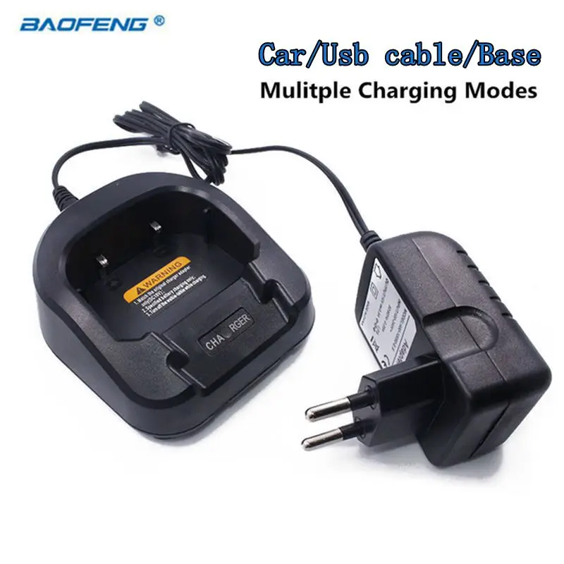Baofeng UV-82 ЕС/USB/Car/США/AU/UK Батарея Зарядное устройство CH-8 для портативная рация UV-82 UV-82HX UV-82HP двухстороннее радио UV82 плюс