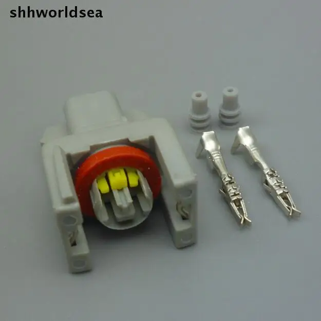 Shhworldsea 50 комплектов 2 Pin P Автомобильная топливная распылительная
