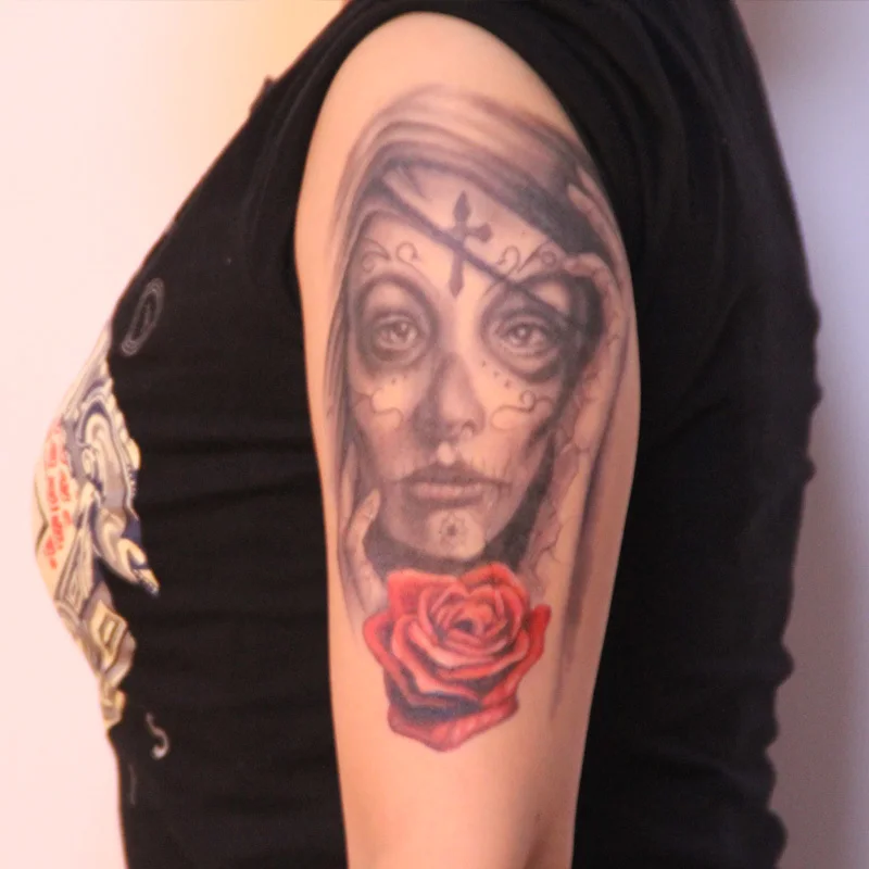 Yeeech Temporary Tattoos Sticker for Women Fake Arm Leg ...