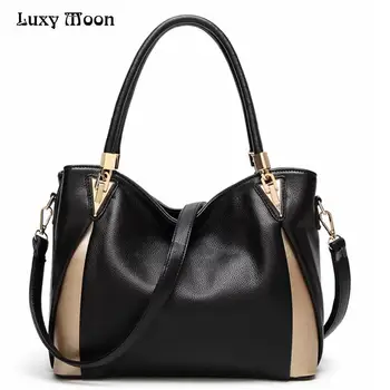 

Fashion Shoulder Bags Black Luxury Handbags Tote Bag Women Bags Designer Casual Tote PU Leather Famous Brand Bag handbag