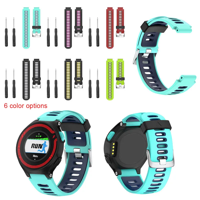 NEW Silicone Adjustable Watch Strap Quick Release Wrist Band for Garmin