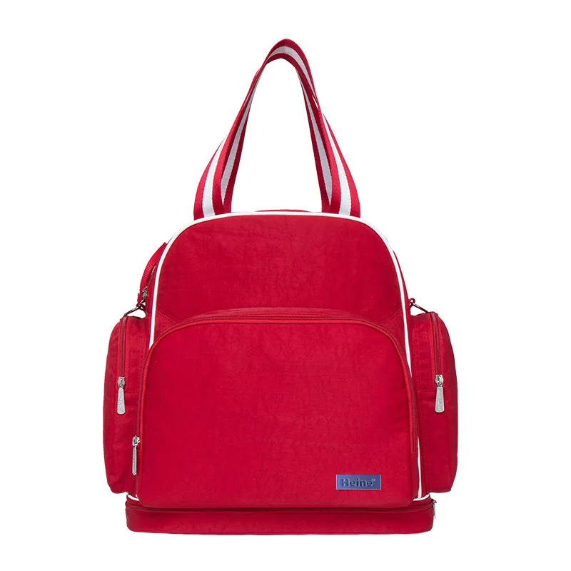 

Heine Polyester Backpack Hobos Diaper Bag Baby Nappy Maternity Mummy Changing Organizer Big Size Two Used 36*17*37cm