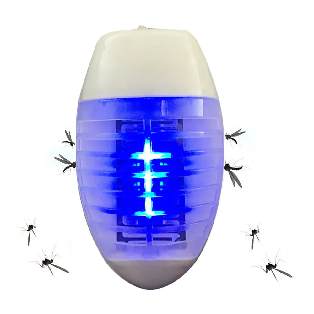 

LED Socket Electric Mosquito Fly Bug Insect Trap Killer Zapper Night Lamp Lights manti mosquito EU High Quality Drop Shipping