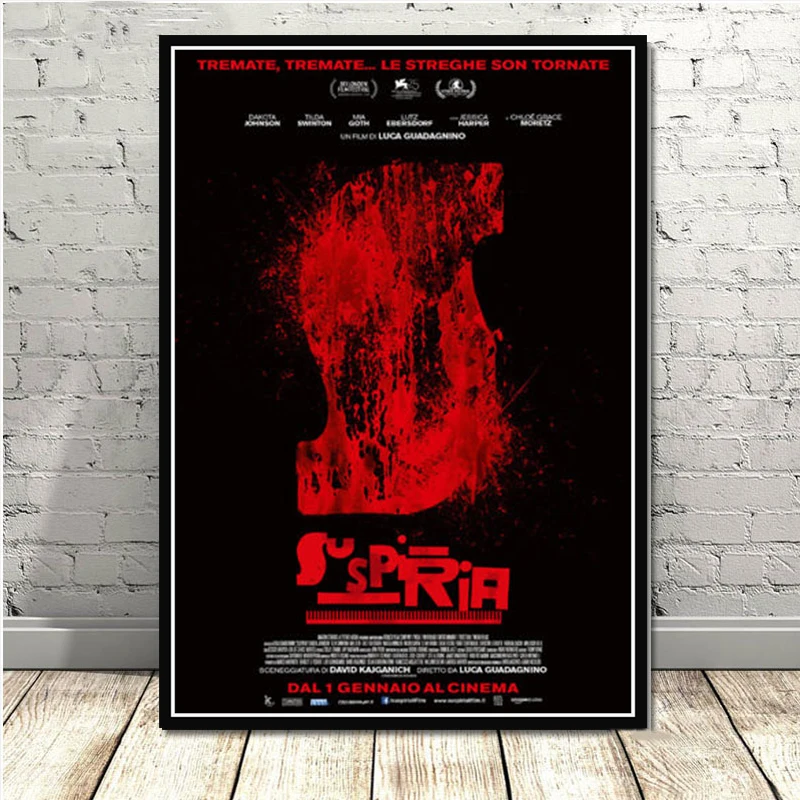 Suspiria классический фильм ужасов фильм художественный постер Картина Настенная картина домашний декор, плакаты и принты - Цвет: 0005