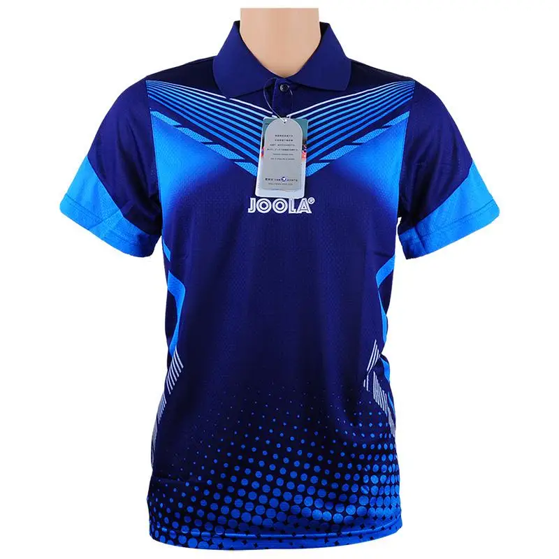 Одежда для настольного тенниса JOOLA для мужчин и женщин, футболка с коротким рукавом, футболка для пинг-понга, спортивные майки - Цвет: joola697