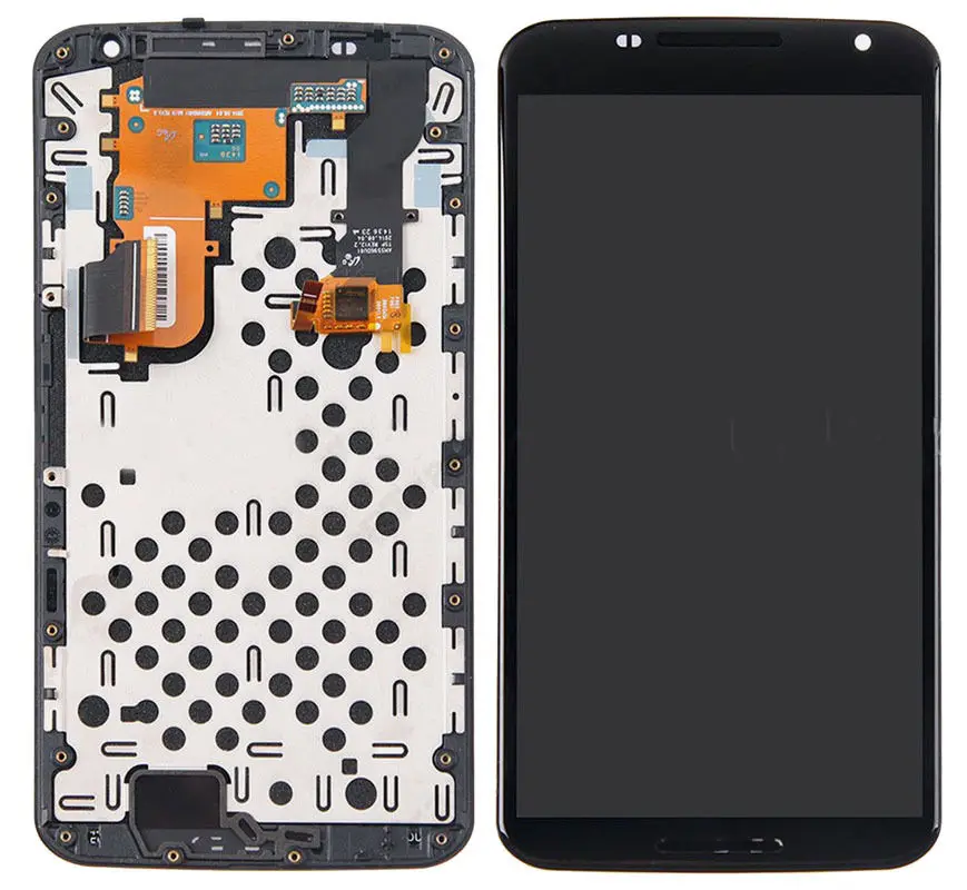 

For Google Nexus 6 XT1100 XT1103 LCD Touch Screen Digitizer Assembly + Frame