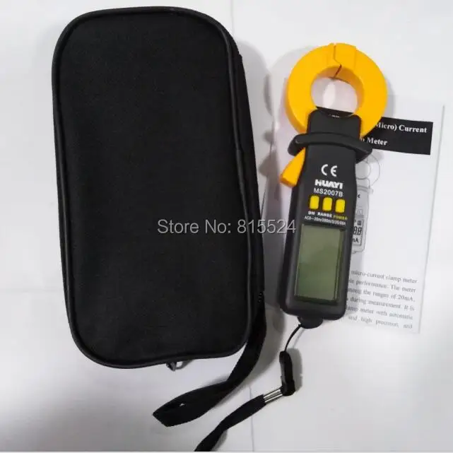 

MS2007B High Sensitivity AC Leakage Clamp Meter