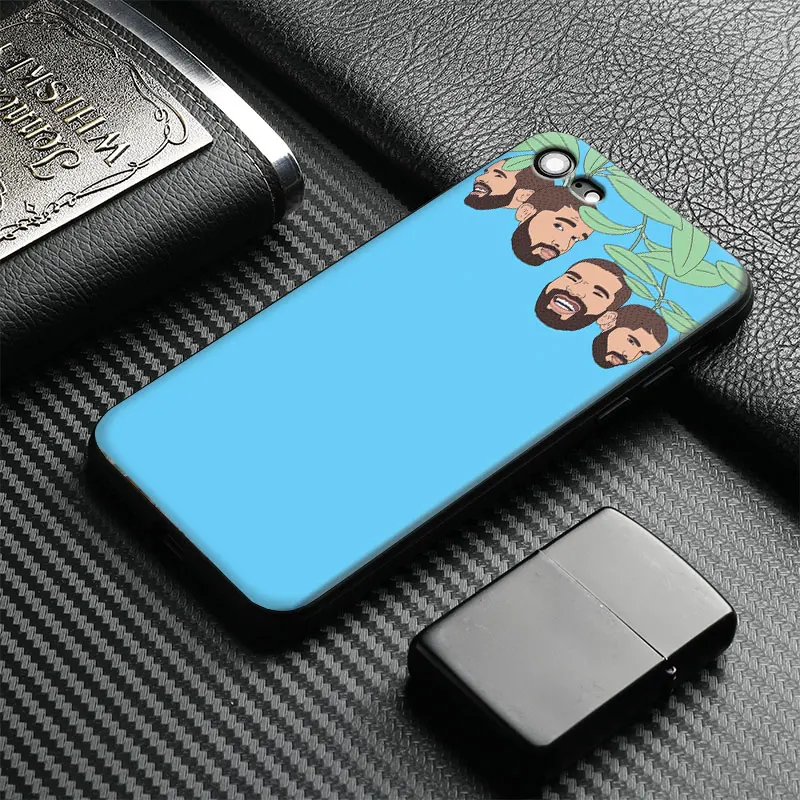 

Drake rapper Cartoon Fun Art Tpu Soft Silicone Phone Case Cover Shell For Apple IPhone 5 5s SE 6 6s 7 8 Plus X 10