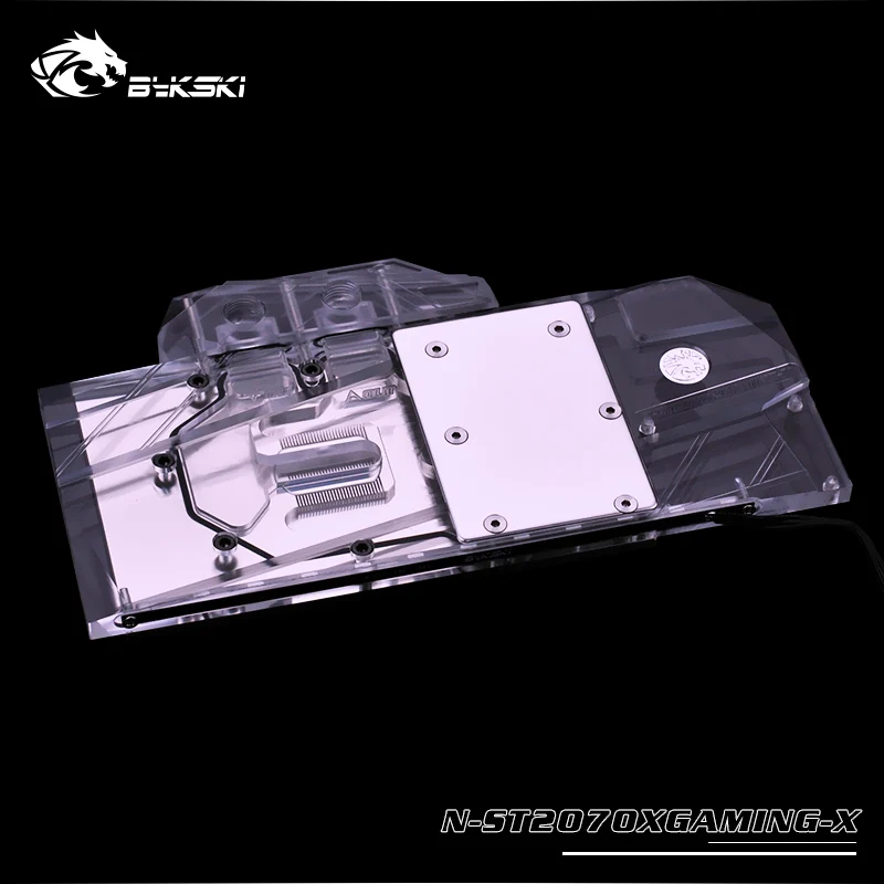  Bykski Water Block use for ZOTAC RTX2070 8GB X-GAMING OC / Gaming RTX2070 AMP / Full Cover Copper R