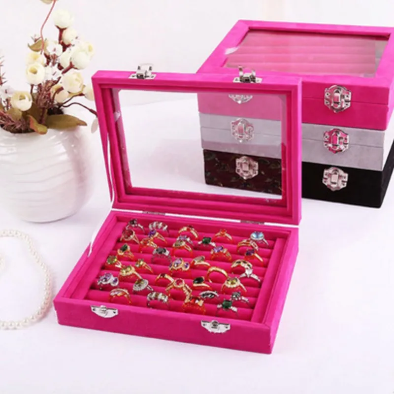 

Small with lid Ring Jewelry Storage Pendant Earrings Ring Jewelry Box