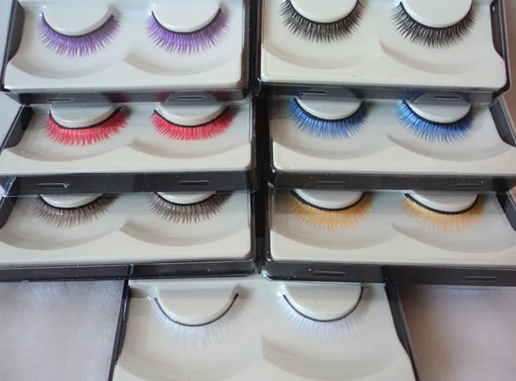 

Bjd doll bjd eyelashes -7 colors black brown white red white purple yellow