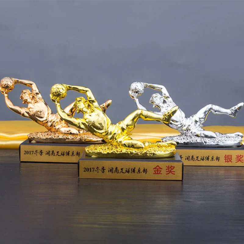 World Cup Resin Football Goalkeeper Trophy Sport Series Football Man Drawing Room Restaurant Resin Craftwork Decoration L2430 World Cup Resin Football Goalkeeper Trophy Sport Series Football Man Drawing Room Restaurant Resin Craftwork Decoration L2430