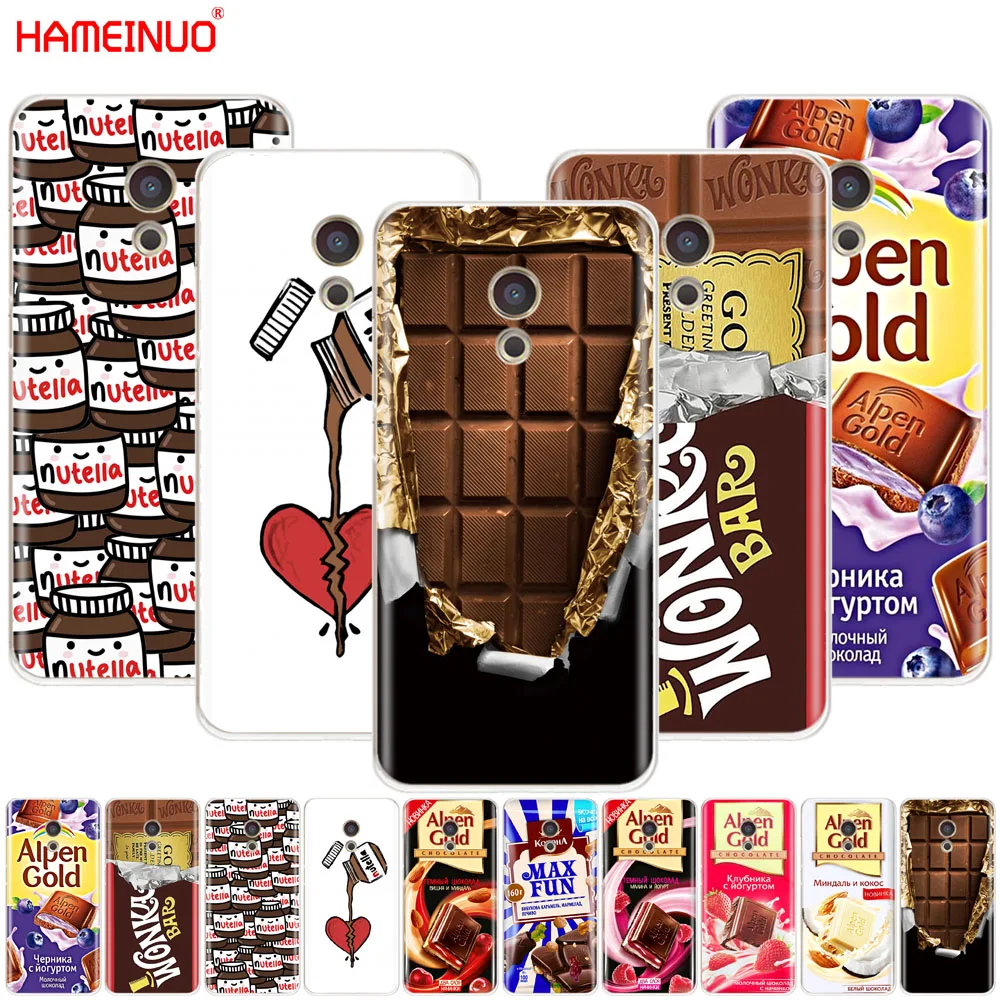 

HAMEINUO alenka bar wonka chocolate nutella Cover phone Case for Meizu M6 M5 M5S M2 M3 M3S MX4 MX5 MX6 PRO 6 5 U10 U20 note plus