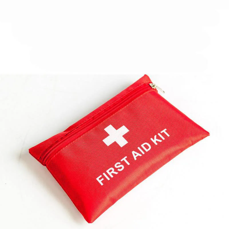 45 unids/lote de primeros auxilios Kit de emergencia al aire libre de lona resistente al agua para la familia Camping viaje tratamiento médico de emergencia YJJB009