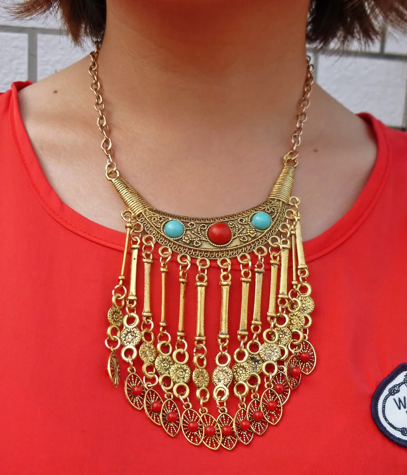 Женское ожерелье с подвеской в этническом стиле|jewelry maker|jewelry pendant necklacejewelry making