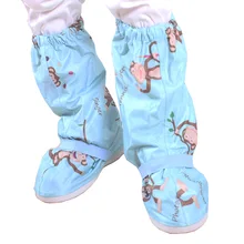 Открытый водонепроницаемый бахилы дождевик для детей девочки мальчик обуви протектор многоразовые для детей милые износостойкие нижние чехлы