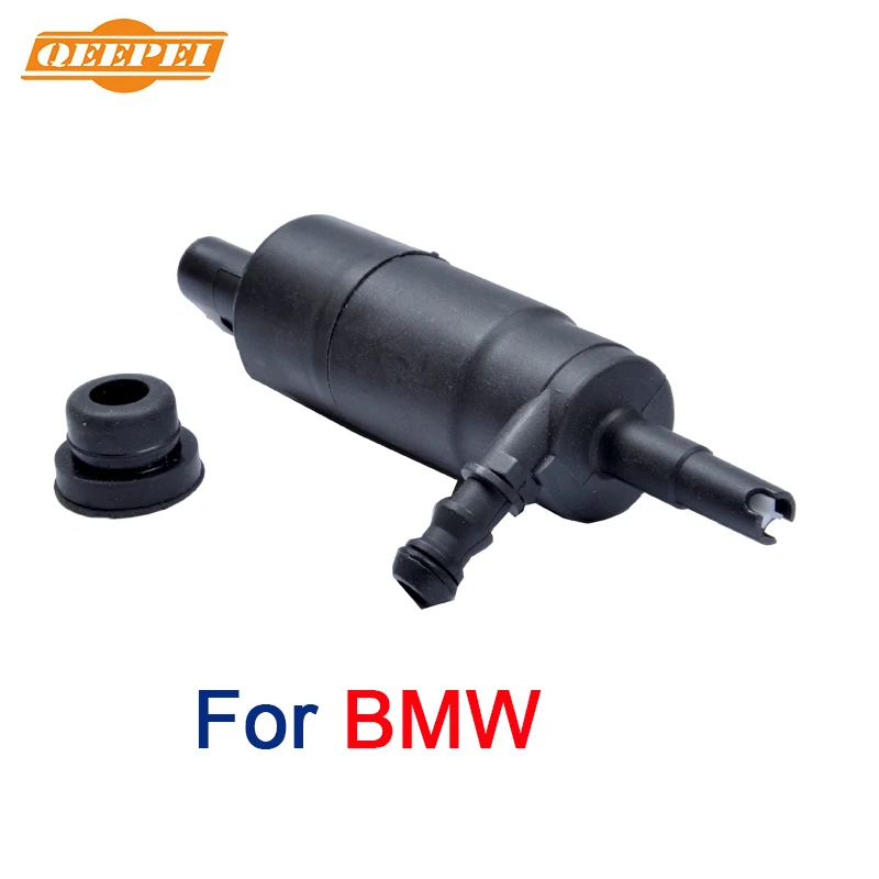 QEEPEI Windshield Windscreen Washer Pump For BMW E46/E90/E60/E65/E66