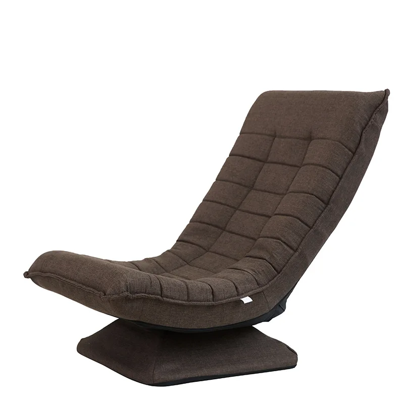  360 Degree Swivel Video Rocker Gaming Chair Adjustable Angle Chair Folded Floor Chair Living Room F