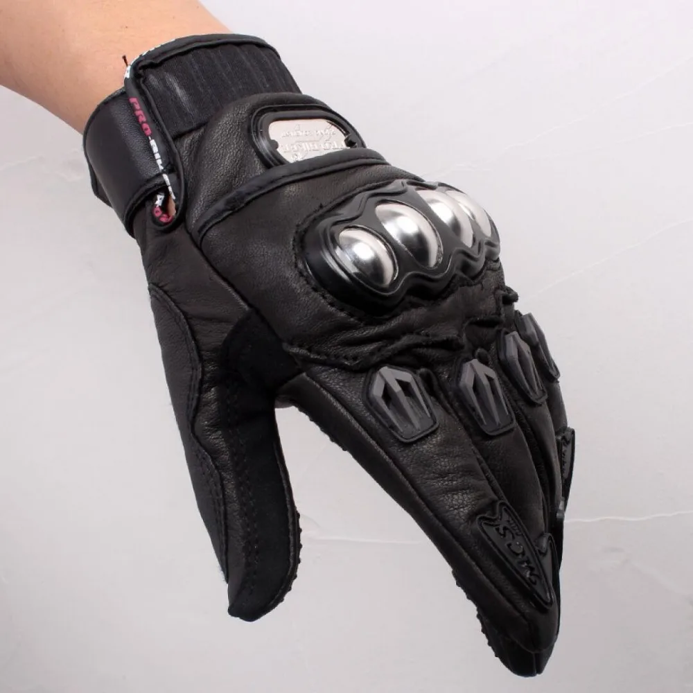 Pro Biker Motorcycle Motocross Racing leather Gloves /bike half finger