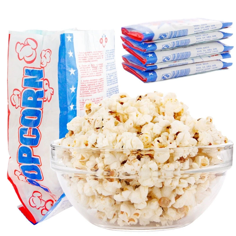 5 bags Convenient DIY Microwave Cream Popcorn Compression Bag Safe Pop