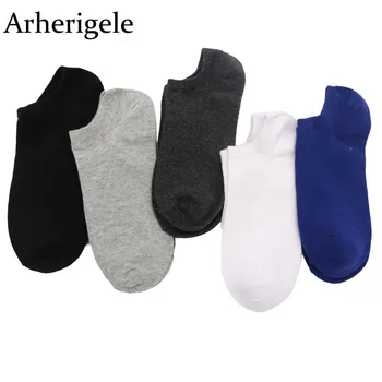 

Arherigele 6pcs 3pair Solid Women's Short Socks Low Cut Ankle Invisible Socks Summer Breathable Sock Slippers Femal Boat Socks