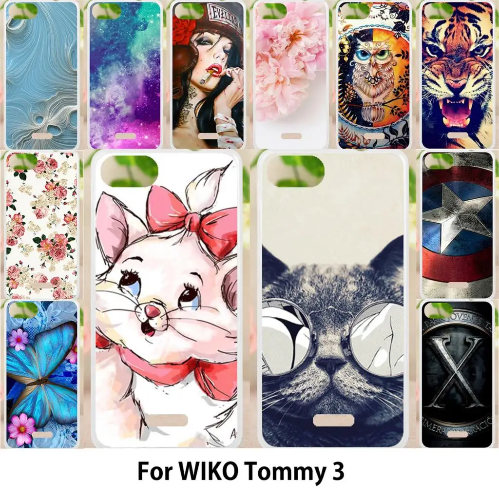 

TAOYUNXI Soft Case For Wiko Tommy 3 Case Antil-knock Cover Skin for Wiko Tommy 3 Silicone Bag Housings