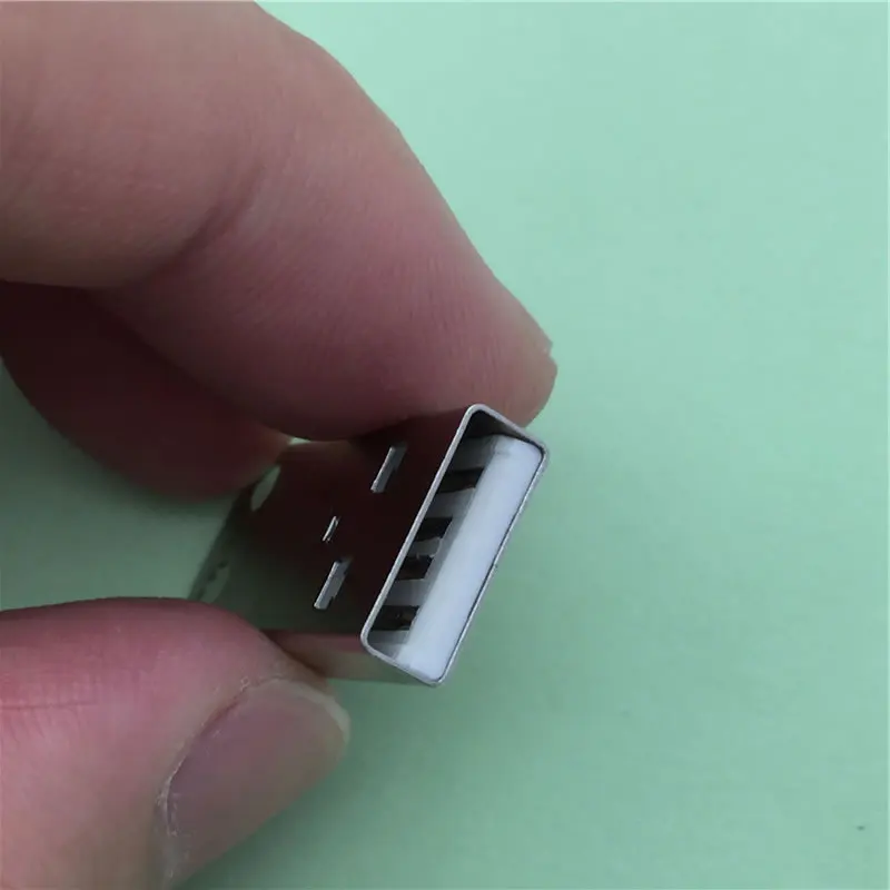 A03 IMC Горячая новинка 10 шт. тип А штекер USB 4 контактный разъем с черной пластиковой