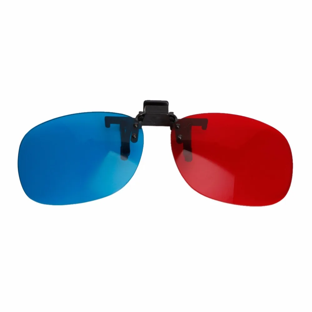 Новые красные синие 3D очки Висячие рамки 3D очки Близорукость Специальный стерео клип тип