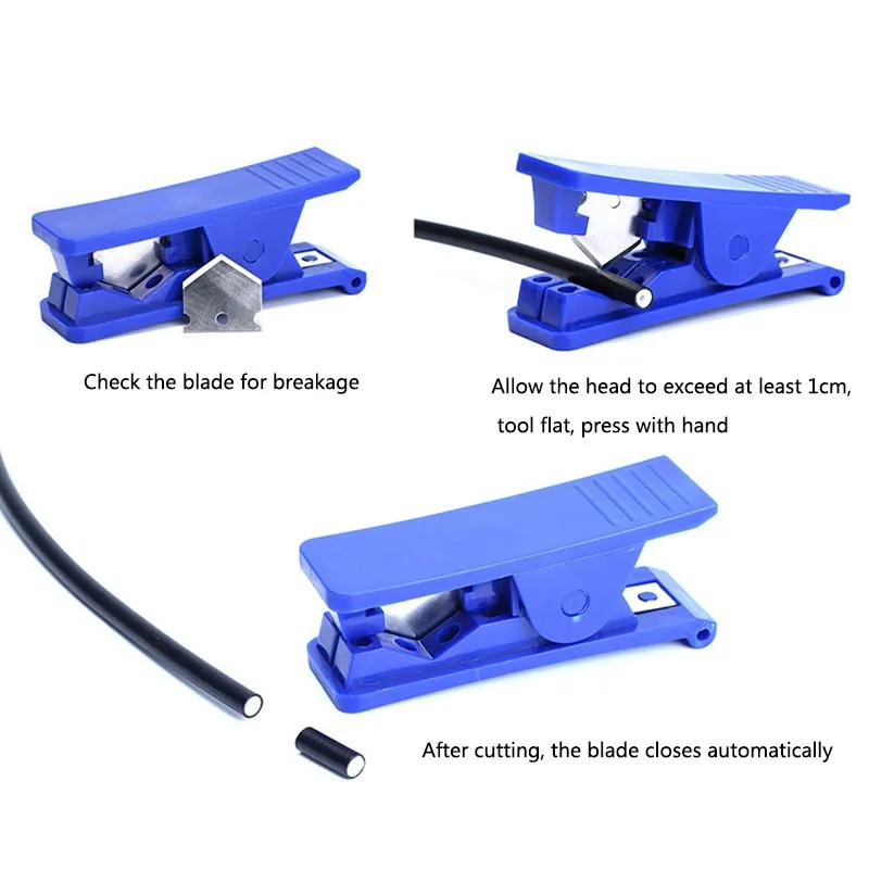 Резак для велосипедной масляной трубы для ПВХ, полиуретановой пластмассы, резак для шланга для езды на велосипеде, гидравлический дисковый тормоз, инструмент для ремонта масляной трубы