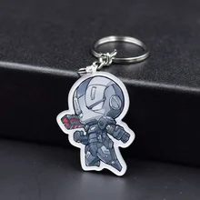 Ironman Spider man Keychain 7 Styles Fashion Jewelry Key Chains Hot Sale The Avengers Custom made Movie Key Ring FQ1
