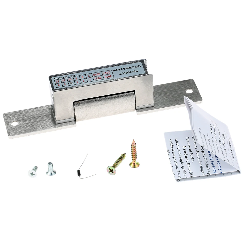 Buy 150KG/330lb DC12V Electric Strike Lock Fail Secure