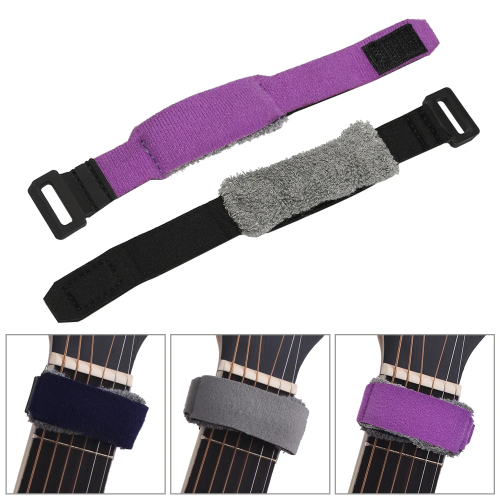 

1Pcs Guitar Mute Tape Strings Mute Muter Fretboard Muting Wraps for 7-string Acoustic Classic Guitars Bass Guitar Accessories