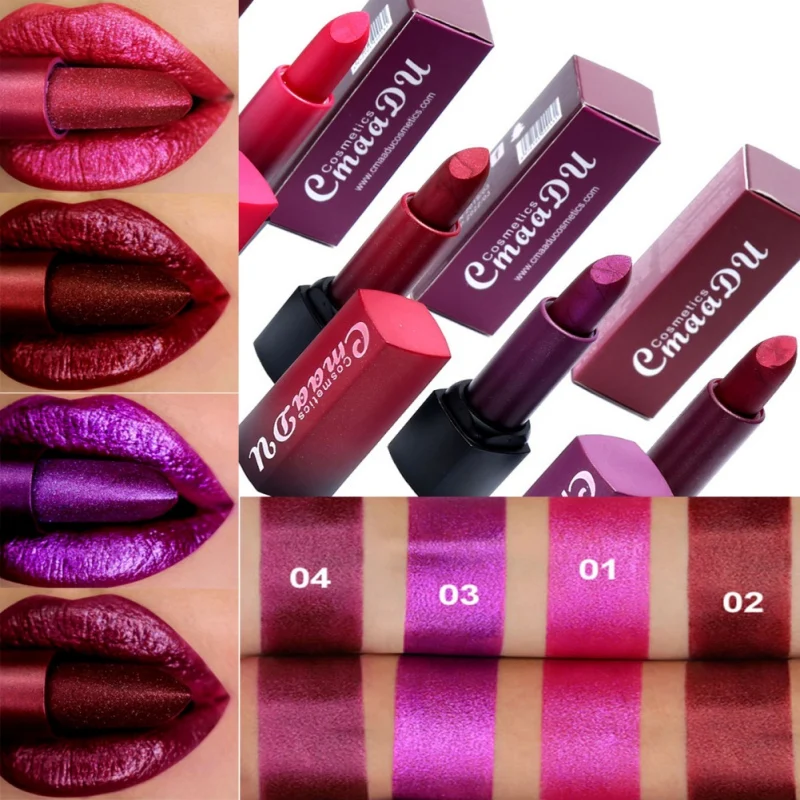 

New Waterproof Velvet Lip Stick Matte Lipstick Sexy Red Brown Charming Lips Pigmented Makeup Matte Lips Beauty