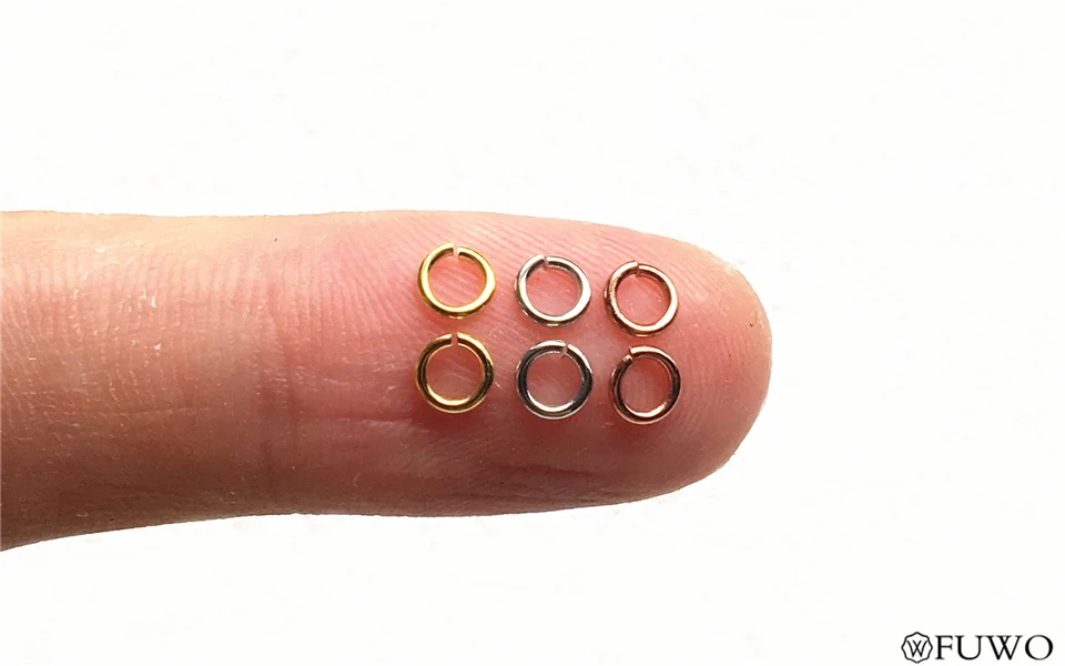 4mm Gold Filled Open Jump Rings 10