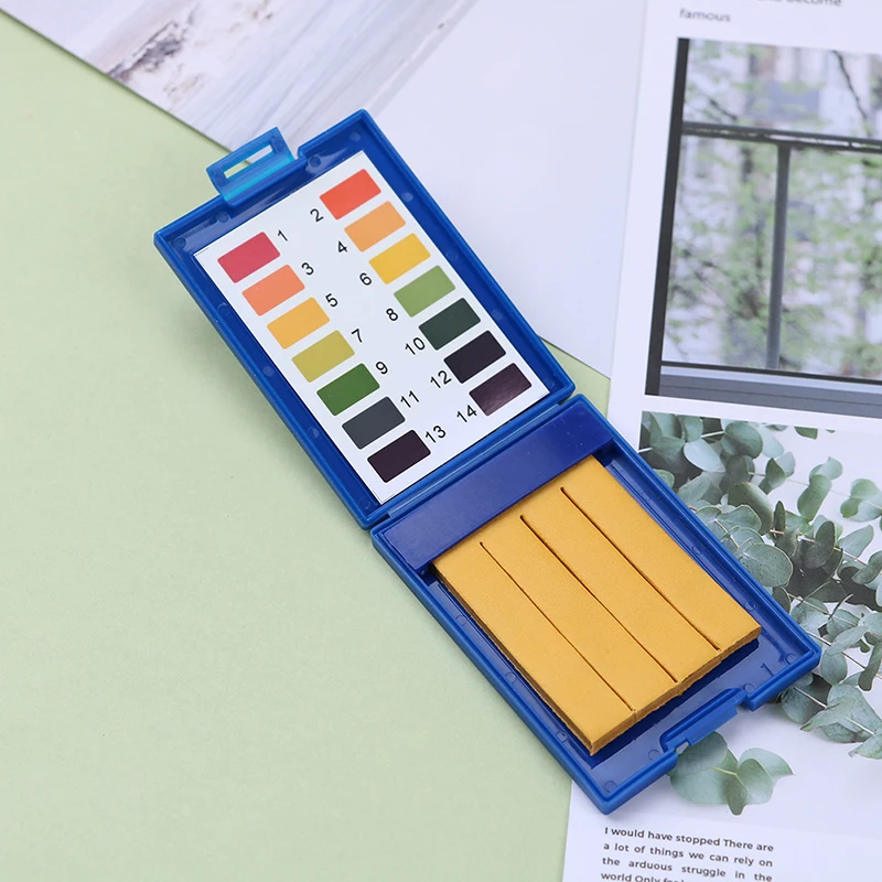 80 Strips PH Litmus Paper PH Test Strip Aquarium Pond Water Testing Full Range Alkaline Acid 1-14 Test Paper Litmus Test