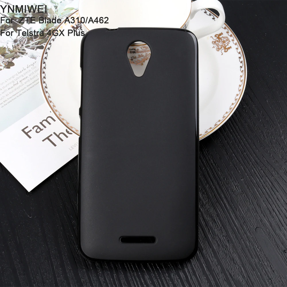 

YNMIWEI Case For Telstra 4GX Plus Soft TPU Matte Pudding Gel Silicone Cover For ZTE Blade A310 462 Phone Case