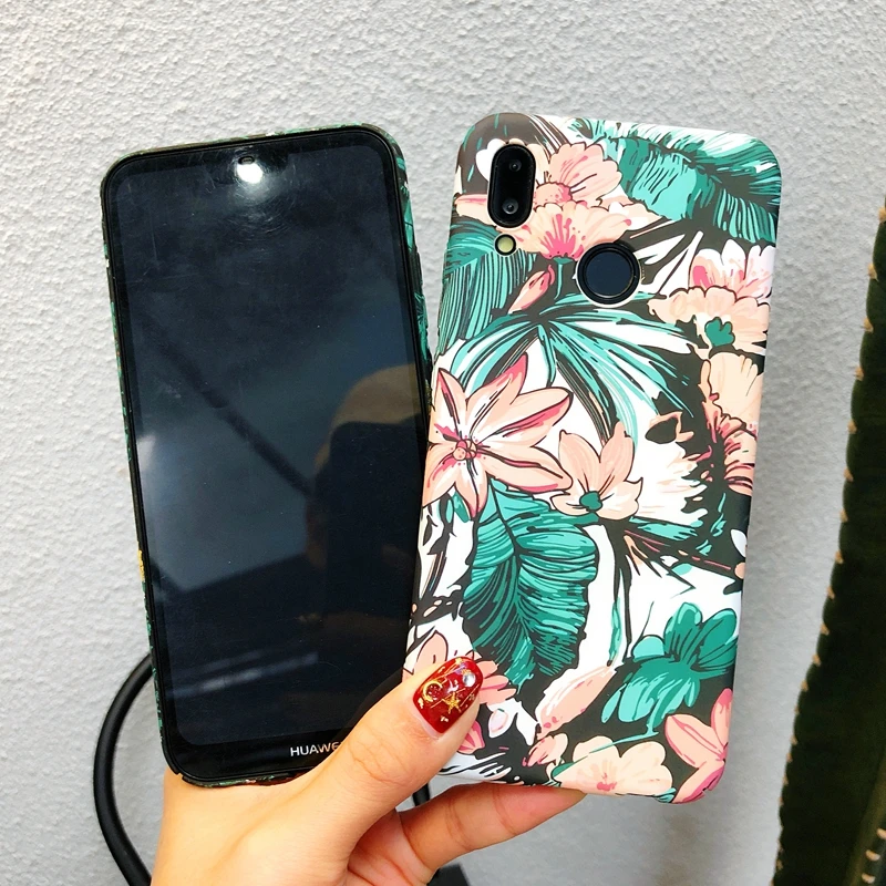 Чехол с рельефным цветком для Huawei Mate 20 P20 Pro Lite Nova 3i светящийся матовый чехол huawei