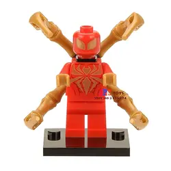 50 шт. супергерой Звездных войн Железный Человек-паук Строительные блоки блоки, друзья для девочек и мальчиков игрушки для детей brinquedos menina