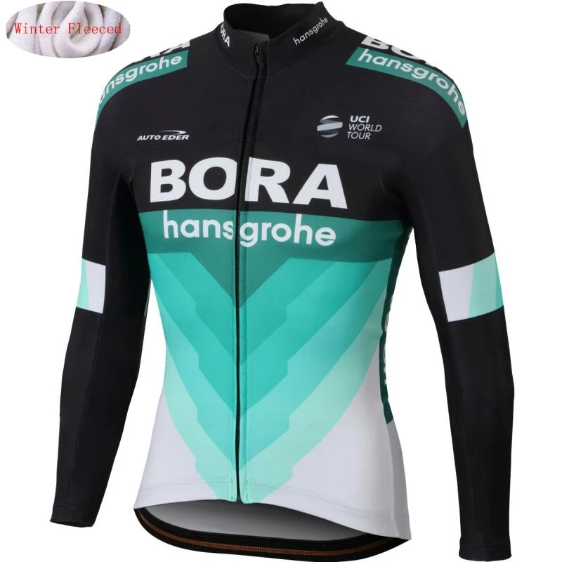 

BORA 2018 Pro Bike Cycling Jersey Winter Thermal Fleece Bicycle Cycling Jersey Jackets Warm Moutain Riding Clothing Jacket