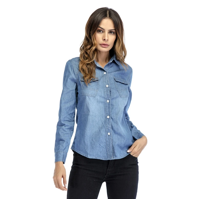 womens long sleeve shirts cotton