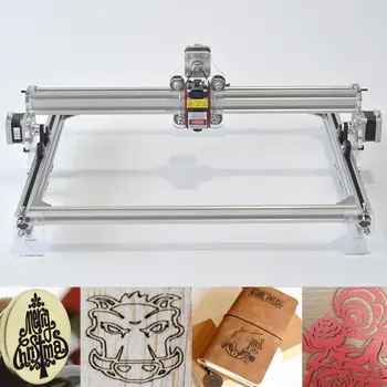 

Aluminum Laser Engraving Machine High Speed Precision Wood Laser Engraver Cutter for Wood Engraving Printer 500/2000/3000mW