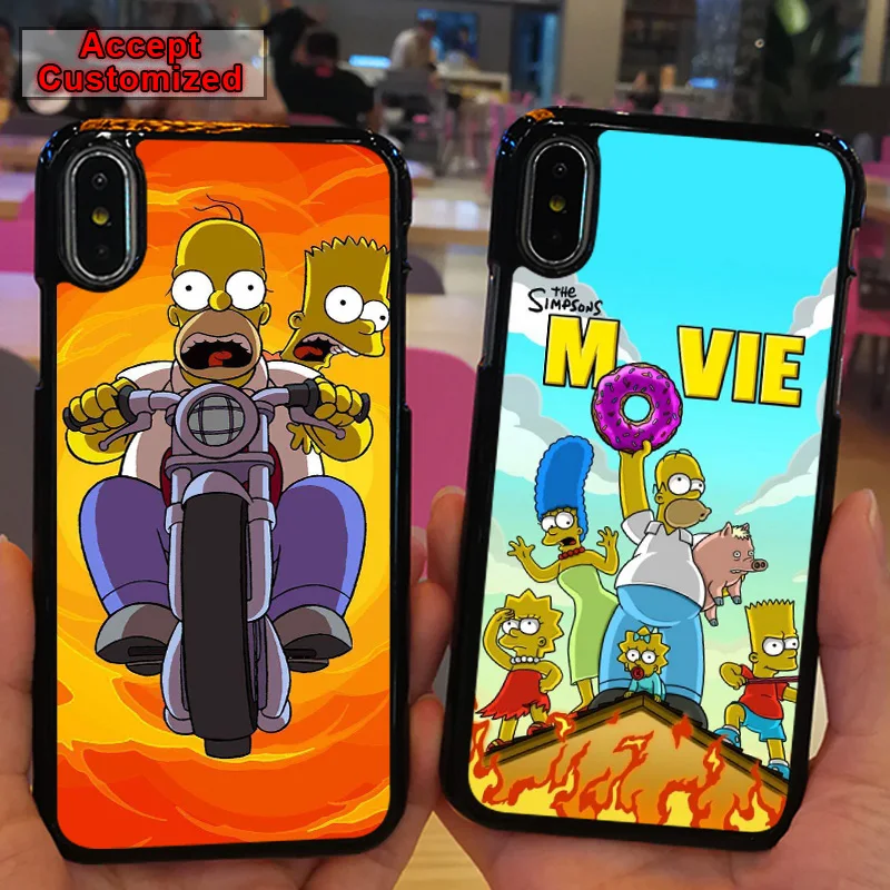 

Cover Case for iPhone 5 5S SE 10 X XS Max XR 6 6S 7 8 Plus Simpsons Samsung Galaxy S8 S9 S10 S10E Plus Note 8 9 S6 S7 Edge Gift